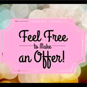 Feel free to make an offer!!! 🌟